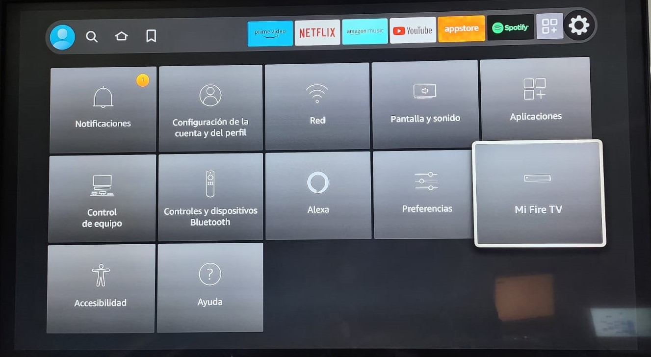 Desactivar Modo de Suspensión de Pantalla Amazon Fire Stick Pulsar
